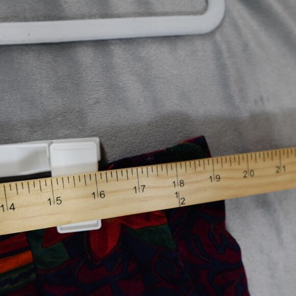 Bon Worth Skirt Petite Large Women Thanksgiving Fall Boho Peasant Cottage Floral - Picture 5 of 10